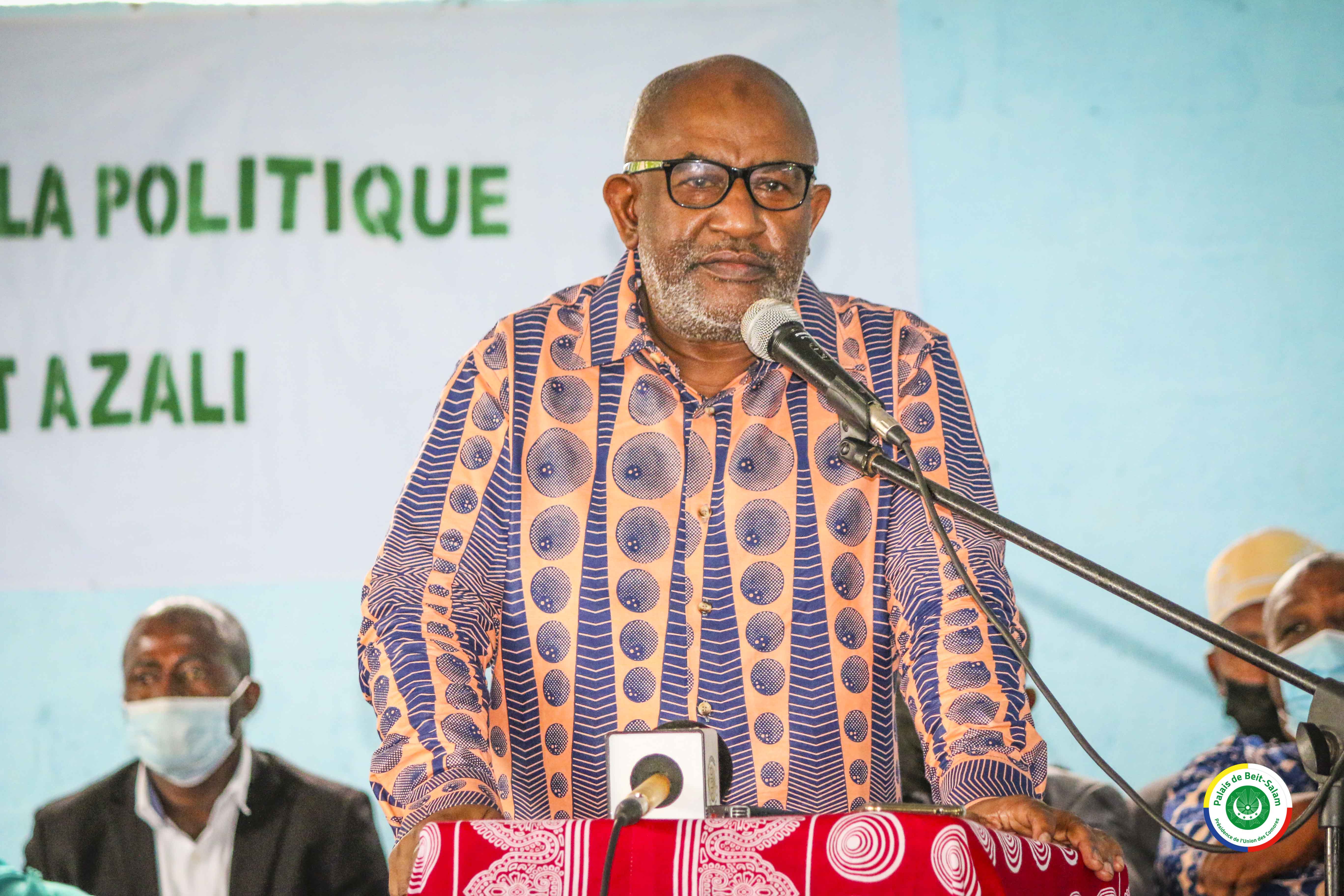 Allocution de S.E.M AZALI Assoumani, Président de l’Union des Comores, à l’occasion de sa visite au Centre Rural de Développement Economique (CRDE) de Diboini-Hamalengo,